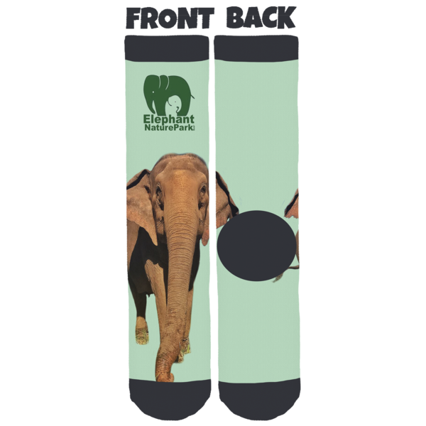 Elephant Nature Park Crew Socks