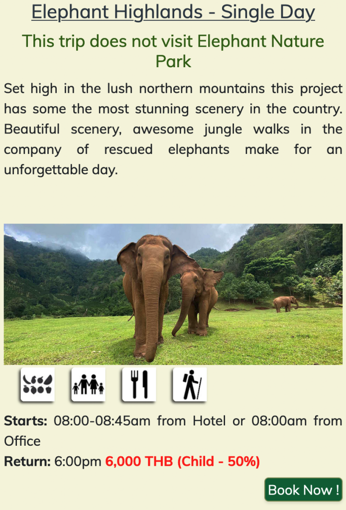 Visit Elephant Highlands Project